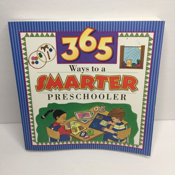 365 Ways to a Smarter Preschooler Activity Book Burton MacDonald Rain Bug Bubble - Picture 1 of 10